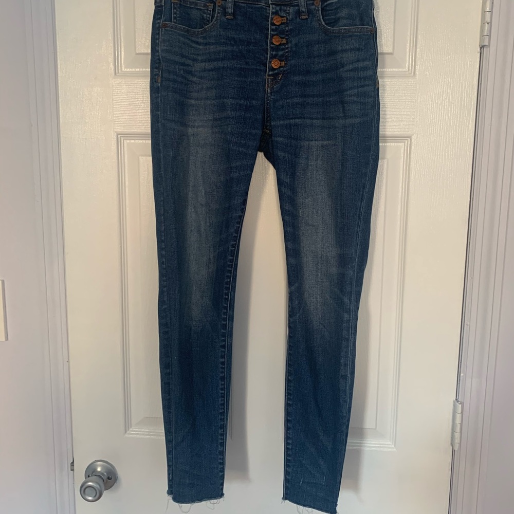 Skinny medium wash jeans